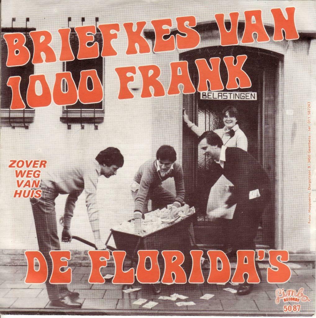 VINYL 45T - DE FLORIDA'S, CD & DVD, Vinyles Singles, Enlèvement ou Envoi, Humour et Cabaret