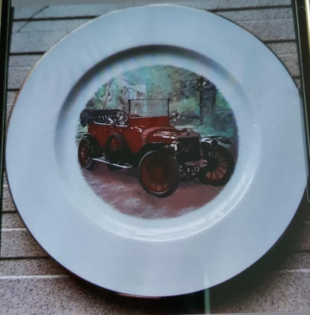 Assiette déco vieille, Enlèvement ou Envoi