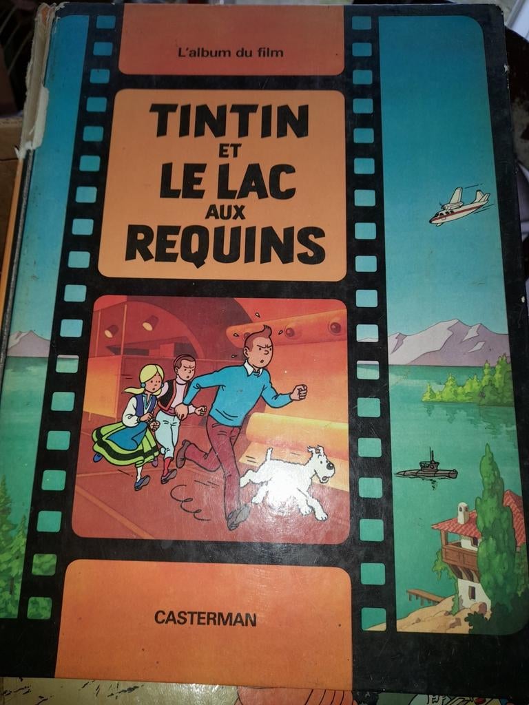Tintin et le lac aux requins L'album du film - Casterman, Une BD, Enlèvement ou Envoi, Utilisé