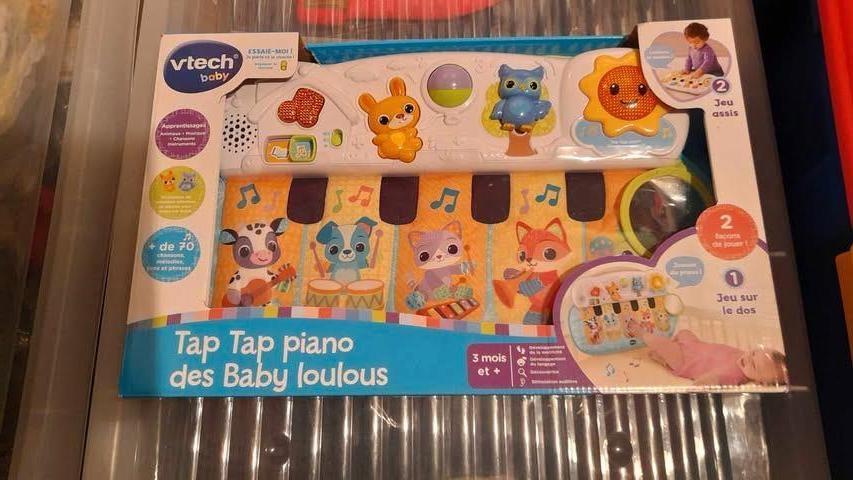 Tap Tap piano des Baby loulous, Enlèvement ou Envoi, Utilisé, 0 à 6 mois