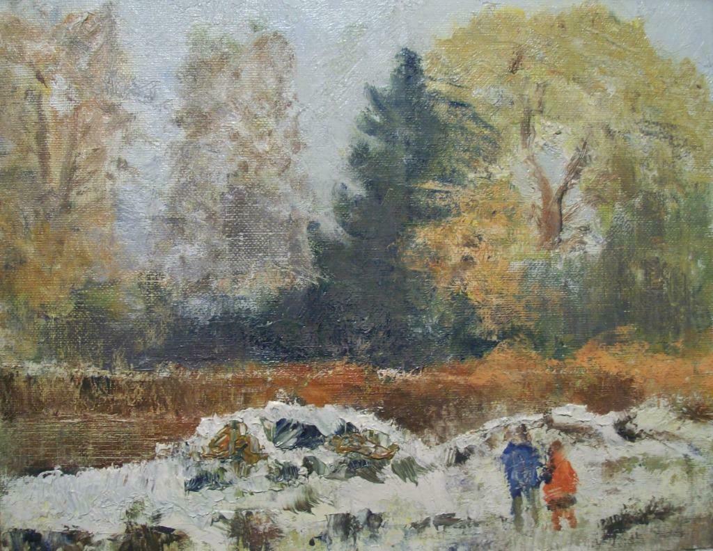 "Winterlandschap " - Greg Maes, Ophalen