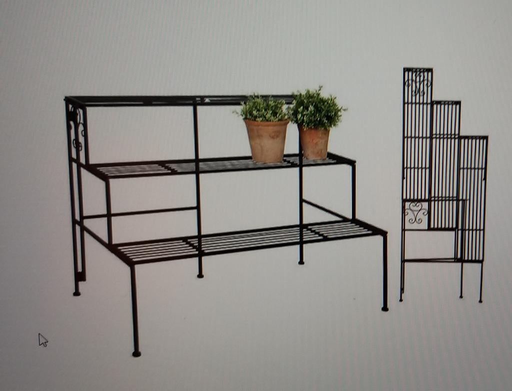 Etagère plantenrek 3 treden, Ophalen of Verzenden, Nieuw