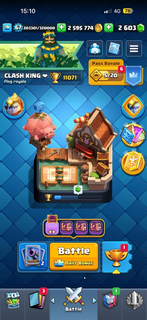 Clash Royale Account te koop., Games en Spelcomputers, Verzenden, Zo goed als nieuw