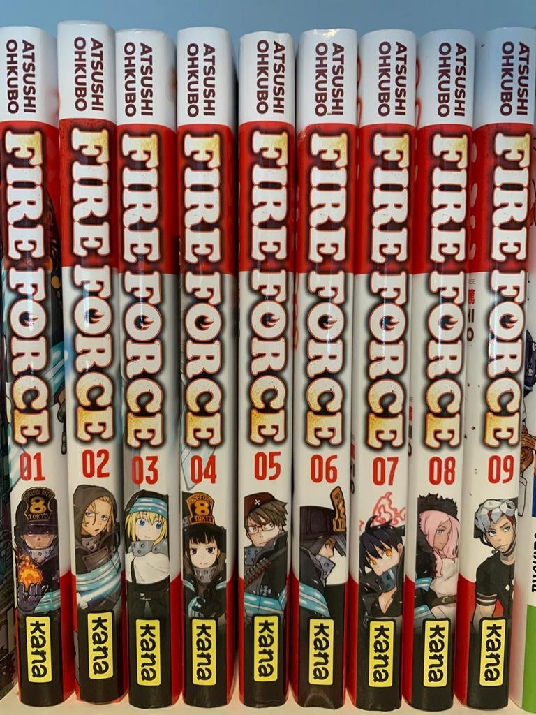 Mangas - Fire Force - Tomes 1 à 9, Ophalen of Verzenden, Zo goed als nieuw