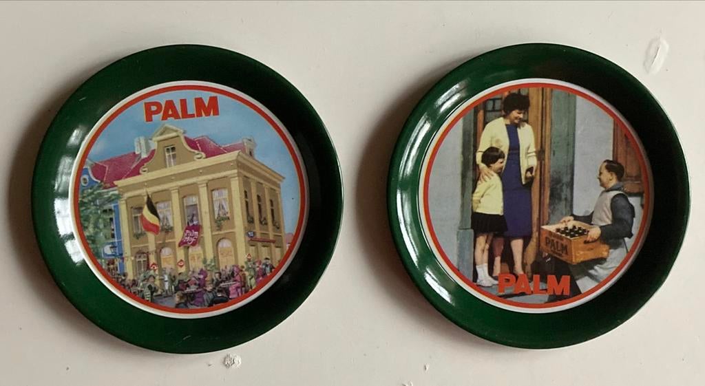Retro onderzetters palm, Ophalen of Verzenden