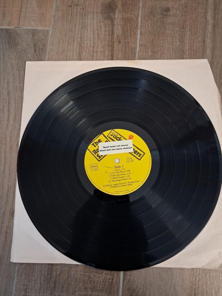 LP " THE ROLLING STONES " STICKY FINGERS, Ophalen of Verzenden, Gebruikt, 12 inch, Rock-'n-Roll
