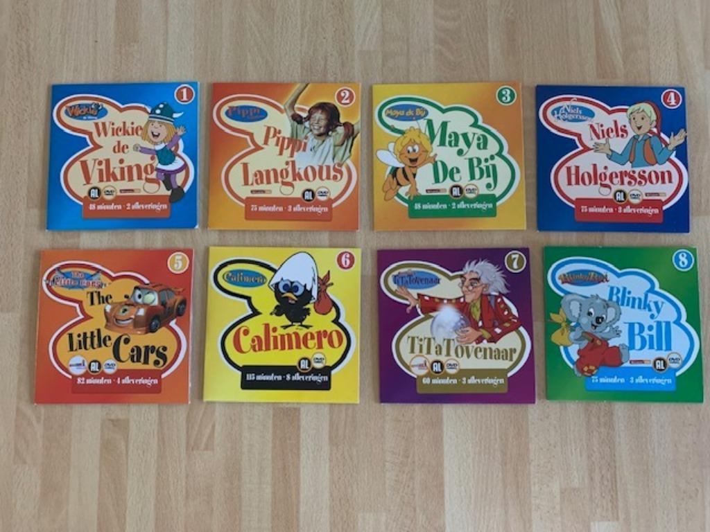8 kinder DVD's HLN, Enlèvement