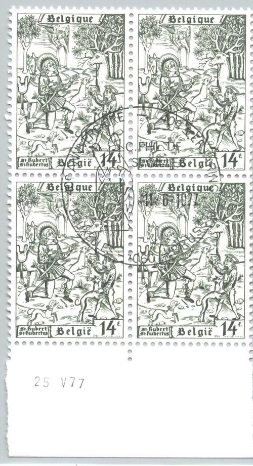 1977 Conversie van Sint-Hubertus, Verzenden