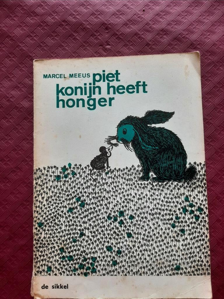 Vintage kinderboek – Piet konijn heeft honger (1966), Ophalen of Verzenden, Gelezen