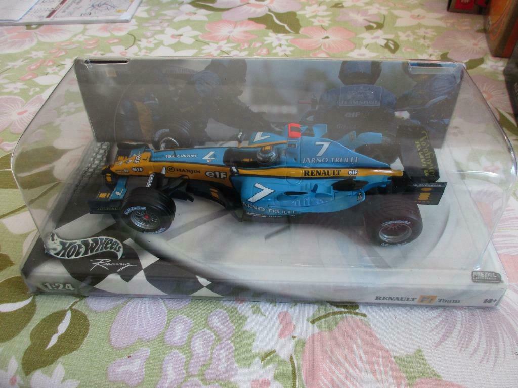 HotWheels Renault F1 Jarno Trulli  1/24, Enlèvement ou Envoi, Neuf, Voiture, Autres marques