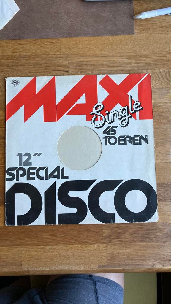 MAXI SINGLE 45 TOEREN DISCO, Ophalen of Verzenden, Zo goed als nieuw, Disco