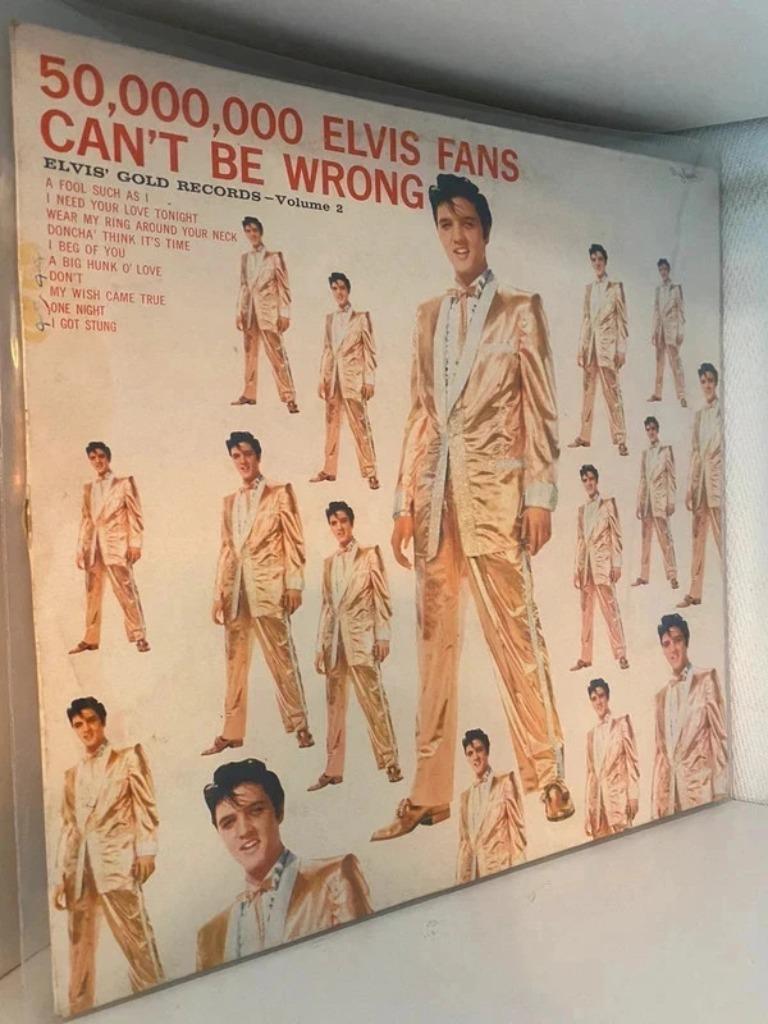 Elvis Presley – 50,000,000 Elvis Fans Can't Be Wrong, Envoi, Utilisé