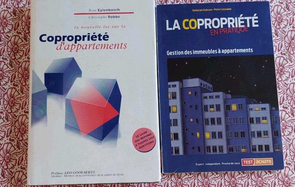 2 livres sur la copropriété, Enlèvement ou Envoi, Utilisé