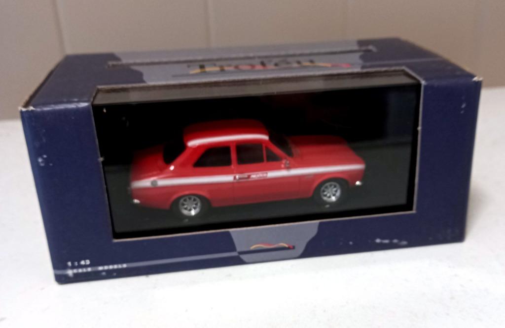Ford Escort Mexico Red 1/43 TROFEU (NIEUW), Hobby en Vrije tijd, Ophalen of Verzenden, Nieuw, Auto, Overige merken
