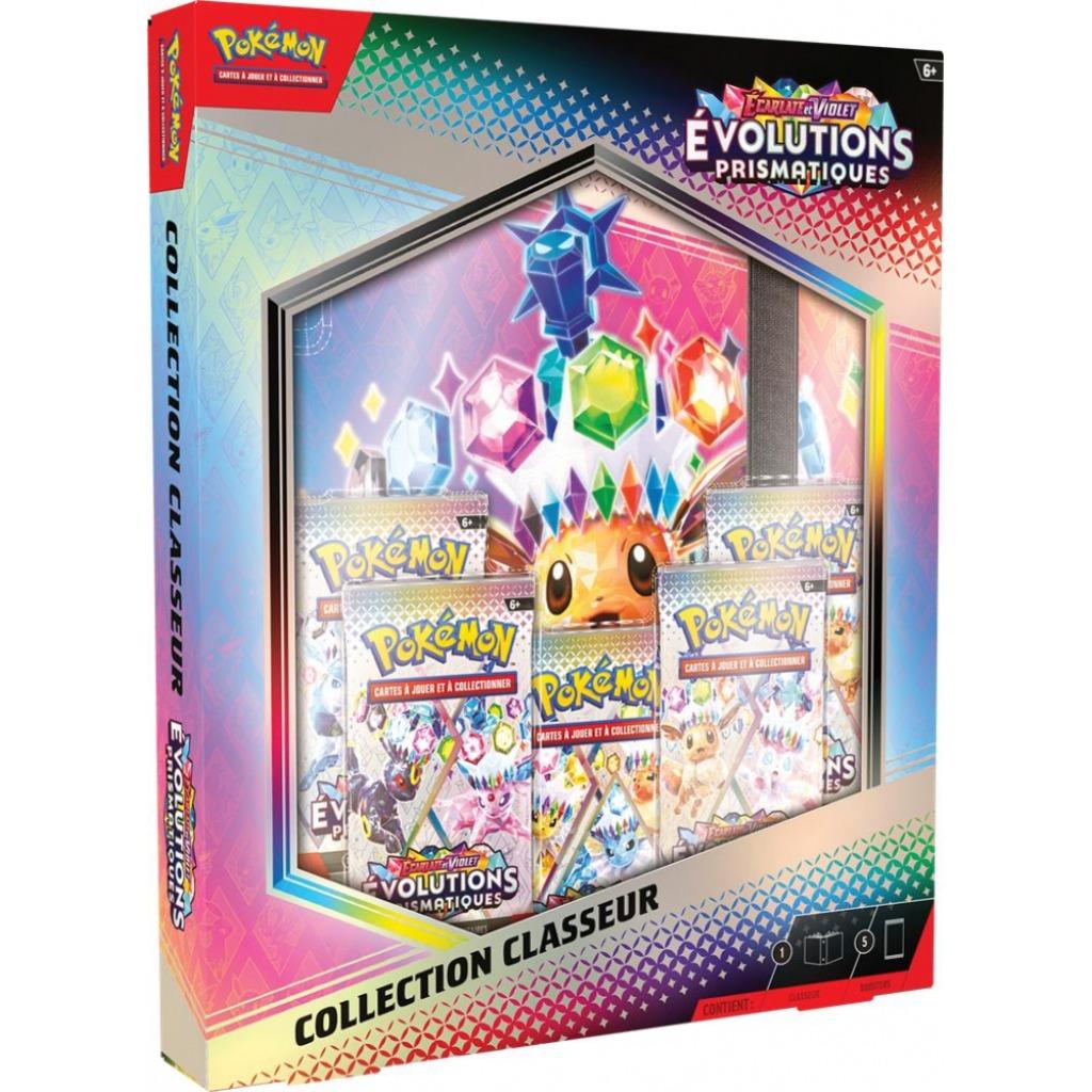 Pokemon Collection Classeur avec 5 boosters EV 8.5 Evolution, Enlèvement, Neuf, Booster box