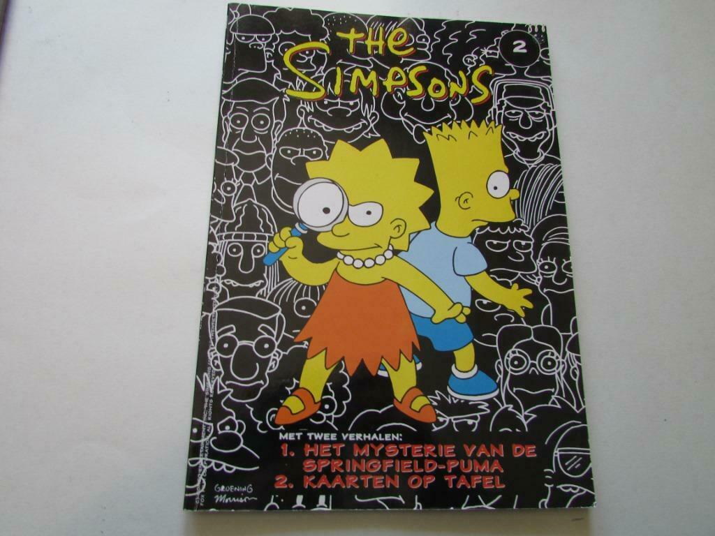 The Simpsons, 2 verhalen in één album, Eén stripboek, Verzenden, Zo goed als nieuw