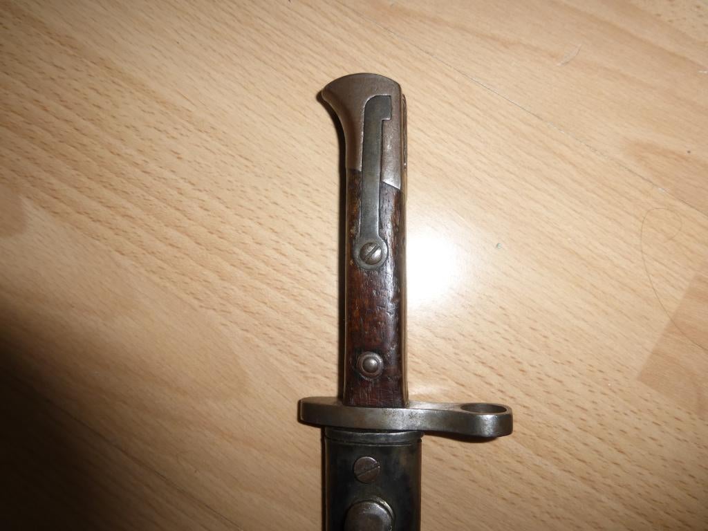 Baionnette Turque Mauser Modele 35 pour Mauser T38., Collections, Objets militaires | Général, Armée de terre, Envoi