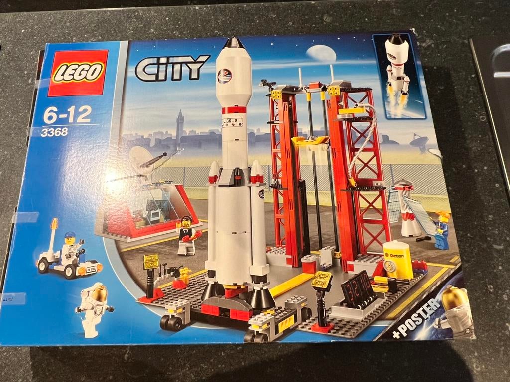 LEGO City 3368 Space center verlaagde prijs, Kinderen en Baby's, Speelgoed | Duplo en Lego, Ophalen, Zo goed als nieuw, Complete set