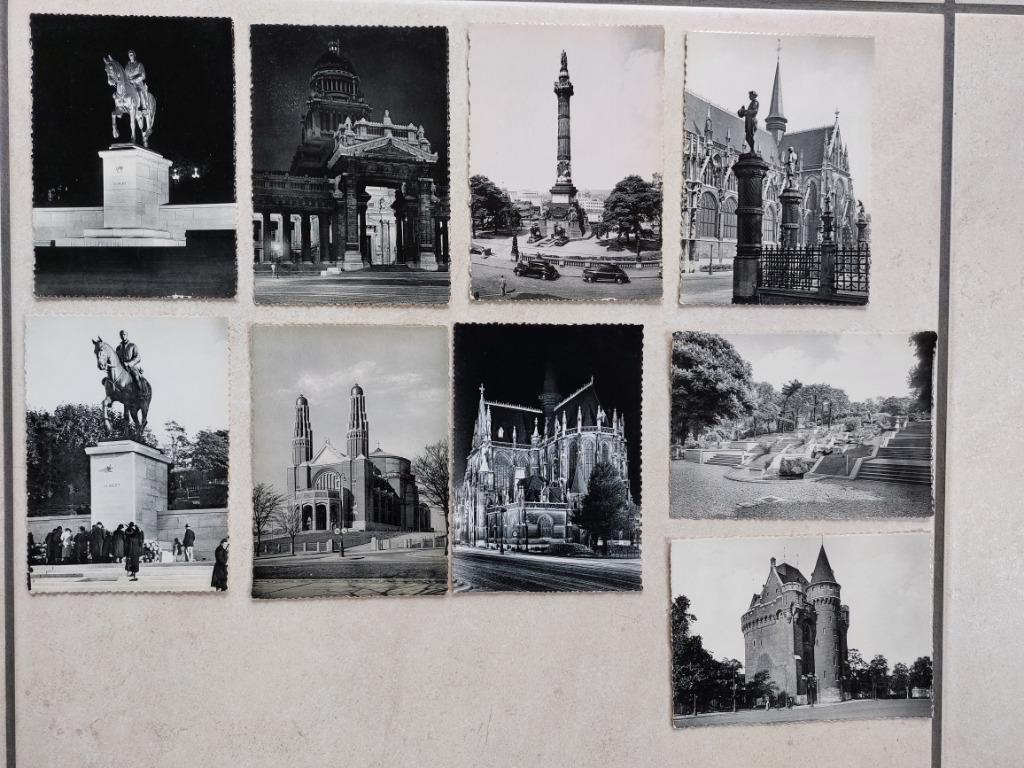 lot van 9 oude postkaarten Brussel (uit dezelfde reeks), Verzamelen, Postkaarten | België, Verzenden