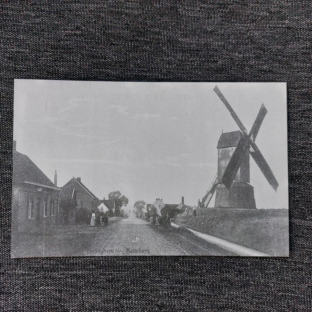 Reprokaart Bellegem ; Kattebergmolen, Verzenden