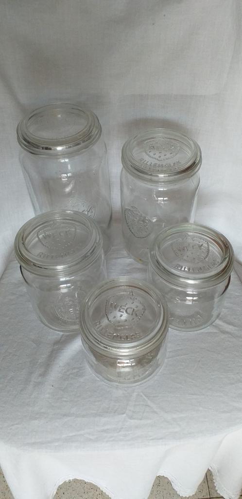 vintage Weck voorraadpotten, Ophalen