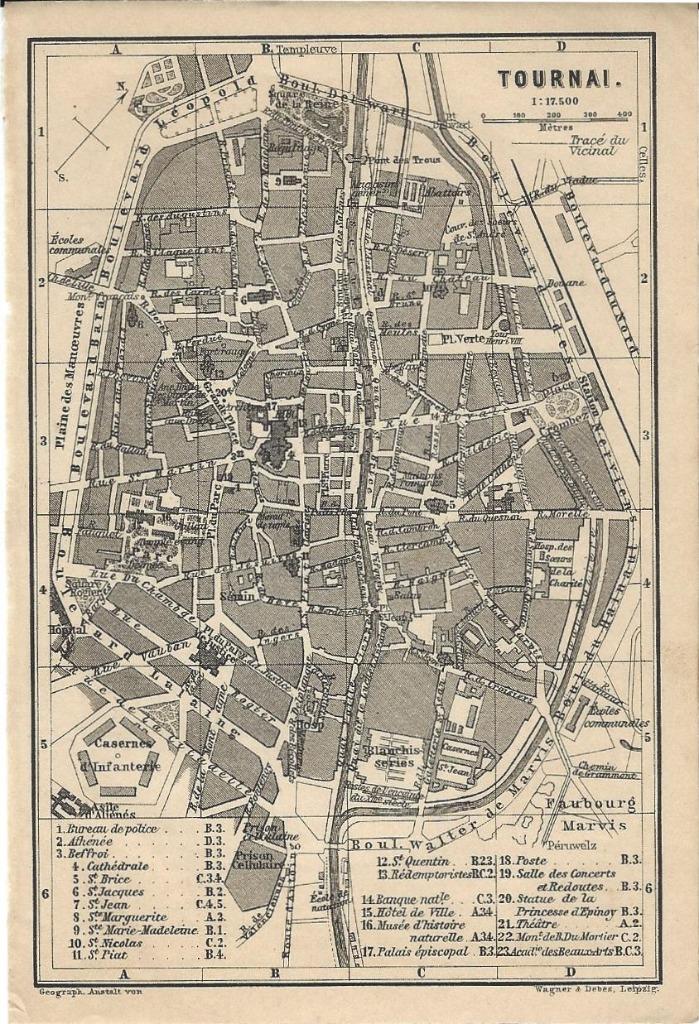 1901 - Tournai, Enlèvement ou Envoi