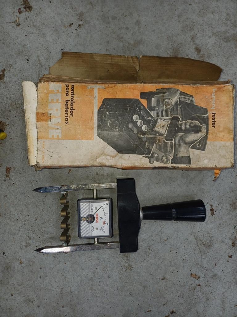 testeur batterie nouveau, Enlèvement
