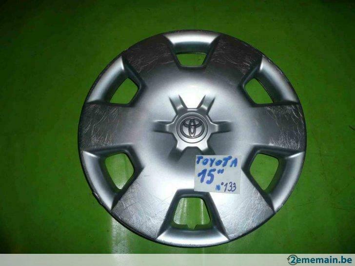 enjoliveur Toyota 15'' (n° 133) 1pc, Auto-onderdelen, Banden en Velgen, Velg(en), 15 inch, Gebruikt, Ophalen of Verzenden