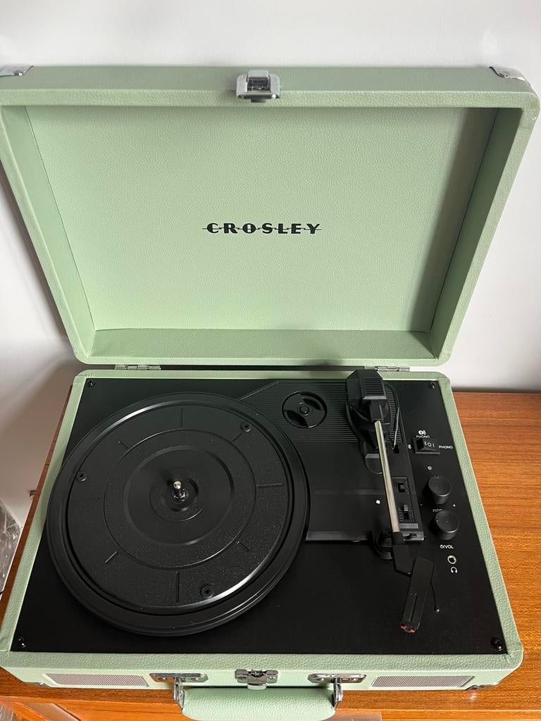 Platenspeler Crosley, Ophalen, Zo goed als nieuw, Platenspeler