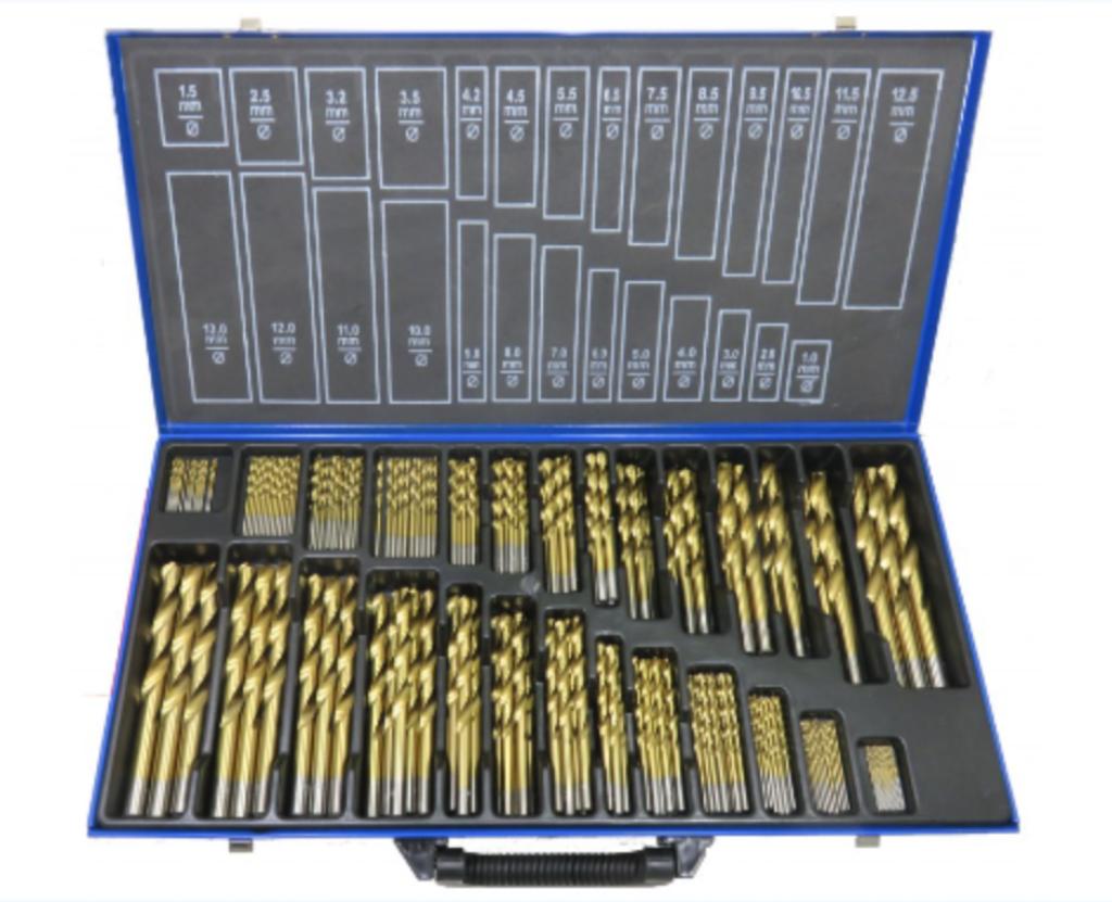 Boorset Titanium Coated 230-dlg. 1-10 mm., Ophalen of Verzenden, Nieuw, Overige typen