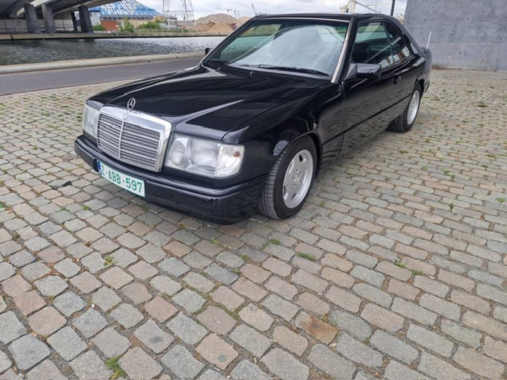 Mercedes W124 Coupé, Autos, Cuir, Achat, Noir, 2 portes
