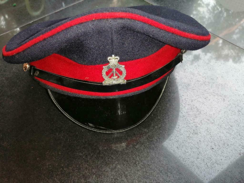 ANGLETERRE - KEPI ROYAL PIONNEERS, Ophalen of Verzenden, Landmacht, Helm of Baret
