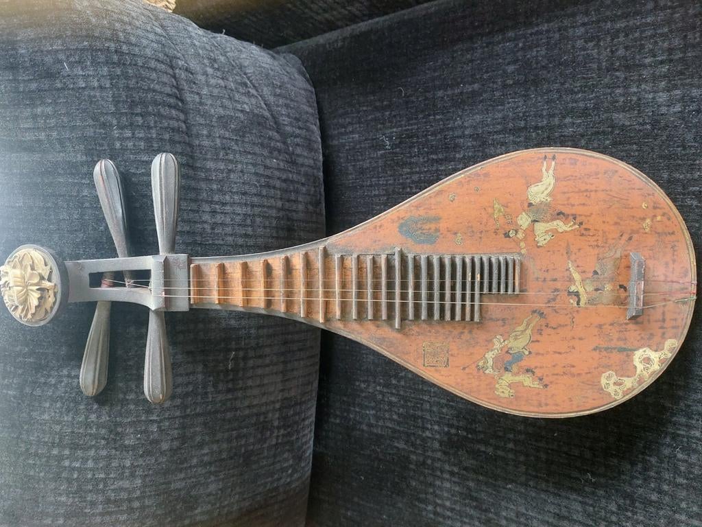 Japans(?) snaarinstrument  Pipa, Muziek en Instrumenten, Ophalen, Gebruikt