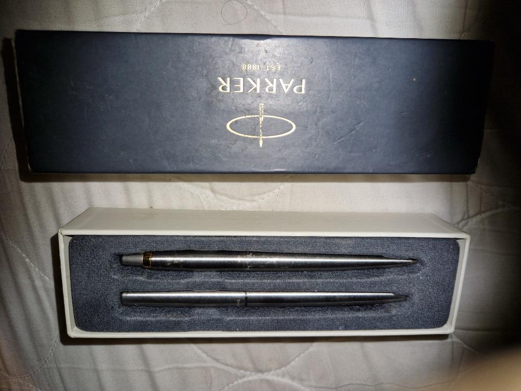 2stylo Parker, Ophalen, Parker, Met doosje, Zo goed als nieuw