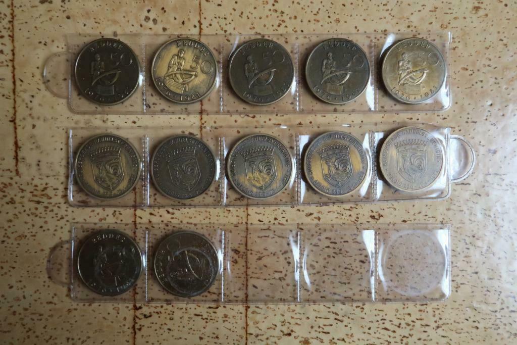 Betaalpenning 50 Redder - Ruisbroek, Ophalen of Verzenden, Overig, Losse munt