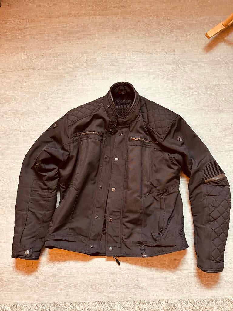 Motorjas heren modeka thiago maat xl, Ophalen, Tweedehands, Heren, Jas | textiel