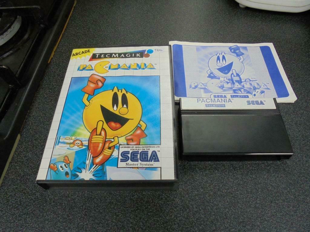 Sega Master System Pac Mania (orig-compleet), 1 joueur, Enlèvement ou Envoi, Utilisé, Master System