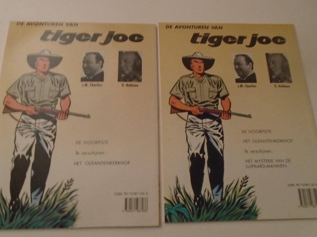 tiger joe, Boeken, Stripverhalen, Eddy Paape - JM Charlier, Ophalen of Verzenden, Zo goed als nieuw, Meerdere stripboeken