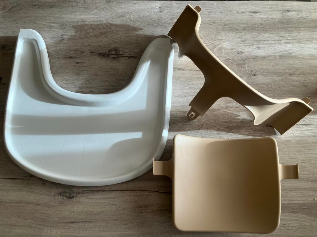 Stokke Tripp Trapp set., Enlèvement, Comme neuf, Chaise évolutive, Ceinture(s)