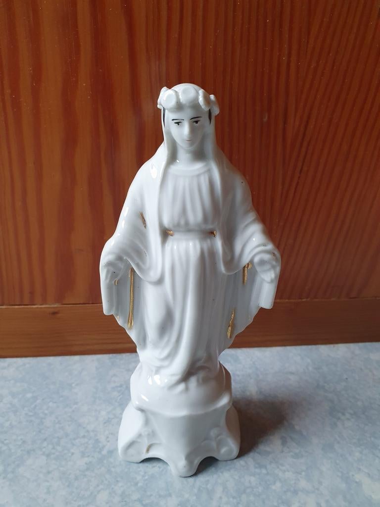 Ancienne vierge en porcelaine Andenne? Bruxelles?, Ophalen of Verzenden