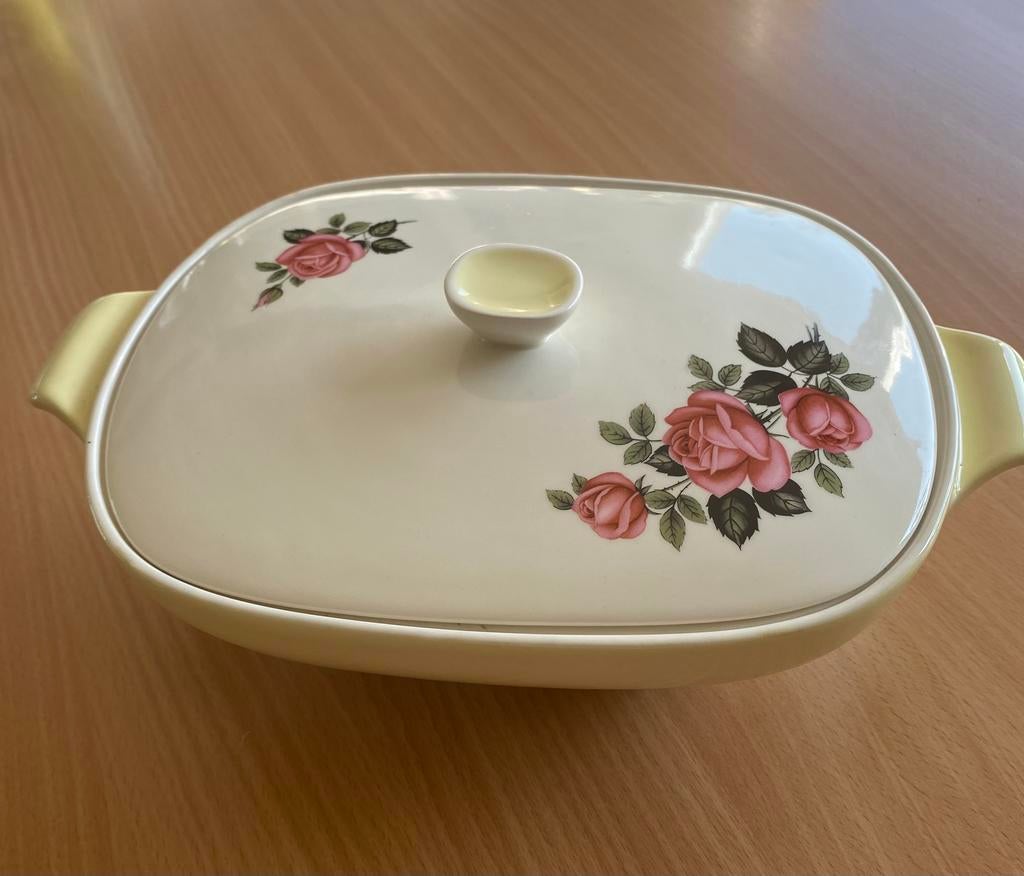 “Amore servies” dekselschaal 1,5L pastel, Antiek en Kunst, Antiek | Servies los, Ophalen