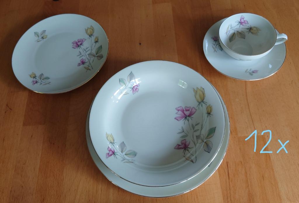 Service en porcelaine Winterling 12 pièces, Enlèvement