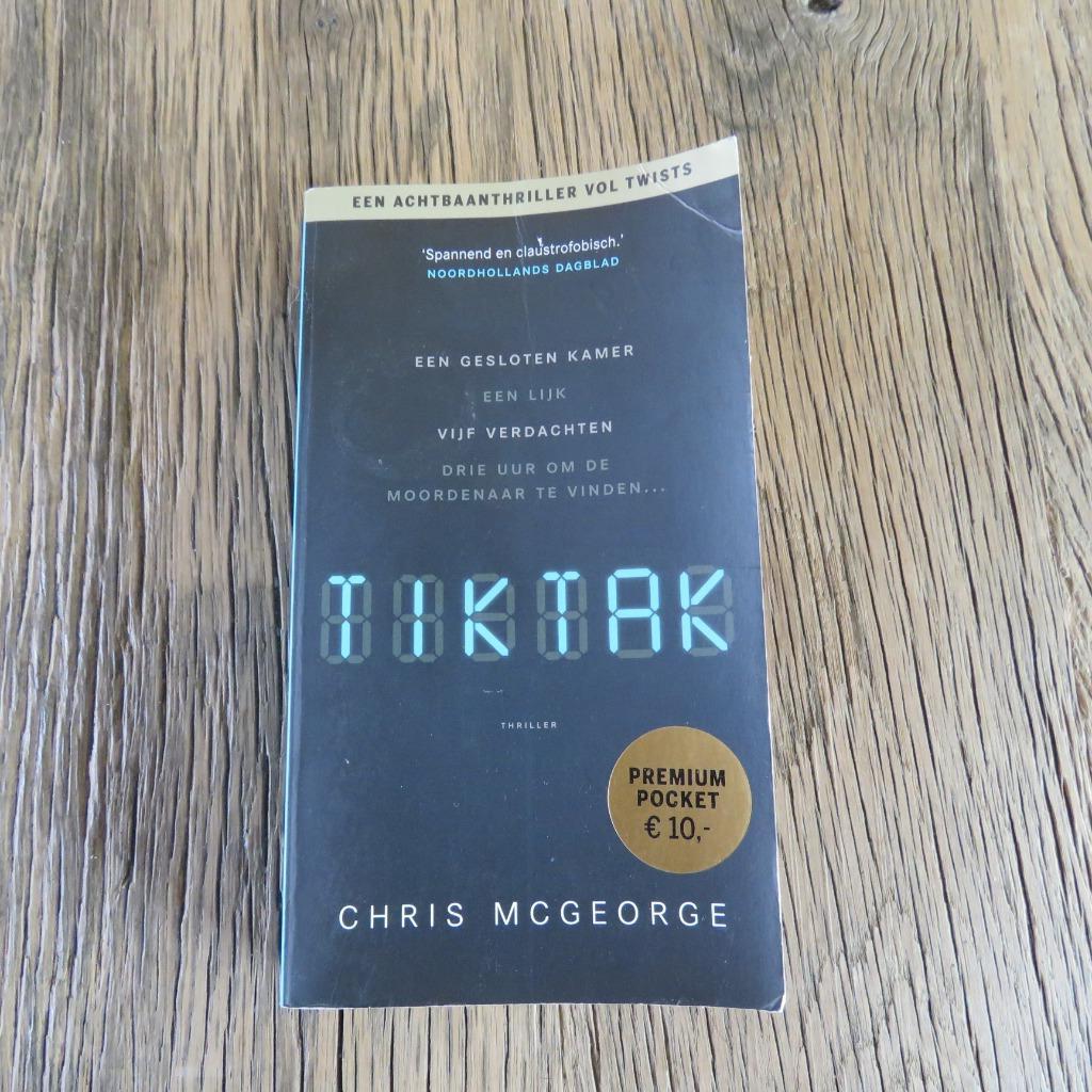 Tik Tak Chris McGeorge, Boeken, Ophalen of Verzenden