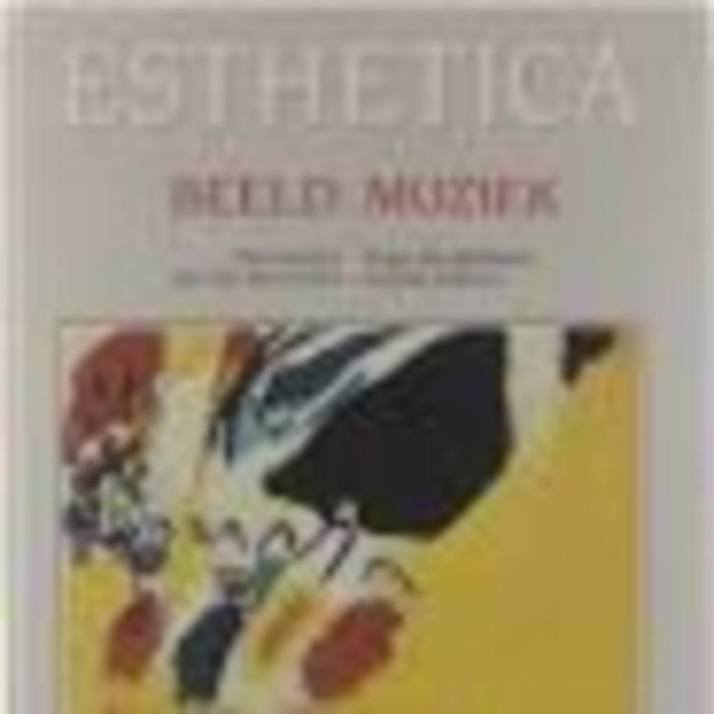 Estetica beeld muziek rik geivers antoon defoort 128 blz, Boeken, Ophalen of Verzenden, Zo goed als nieuw