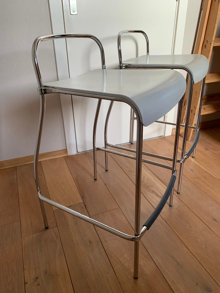 Magis Centomila barstoelen, Métal, 2 tabourets, Enlèvement, Utilisé