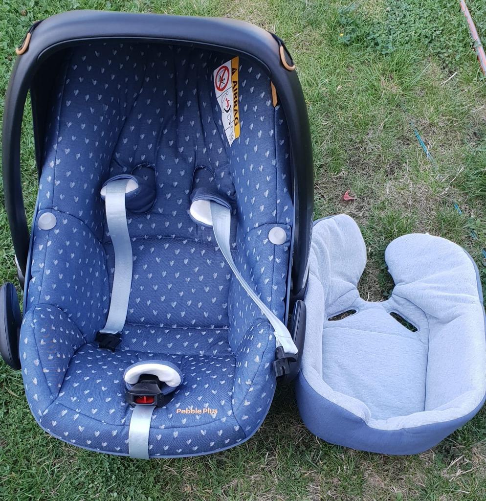 Maxi-Cosi Pebble Plus, Enfants & Bébés, Enlèvement, Utilisé, Maxi-Cosi, Ceinture de sécurité ou Isofix