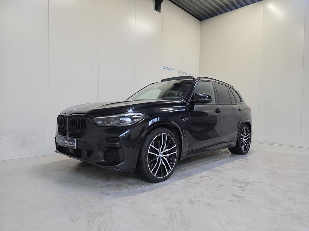BMW X5 xDrive 45e - Pano - Luchtvering - Goede Staat!, 4 deurs, 0 min, 0 kg, Zwart