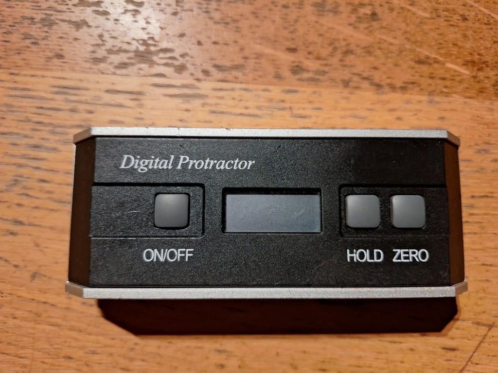Digitale hoekmeter, Ophalen, Gebruikt