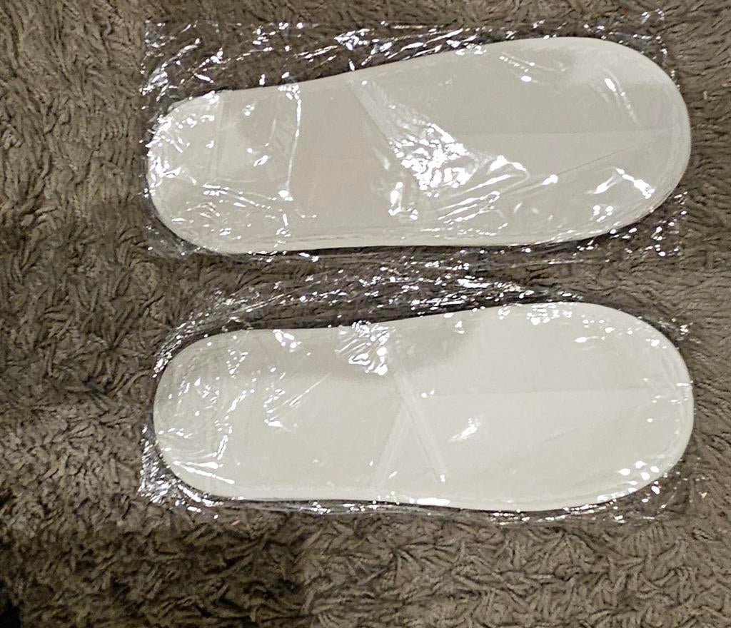 Hotelpantoffels nieuw ongebruikt, Vêtements | Femmes, Chaussettes & Bas, Enlèvement, Neuf, Blanc