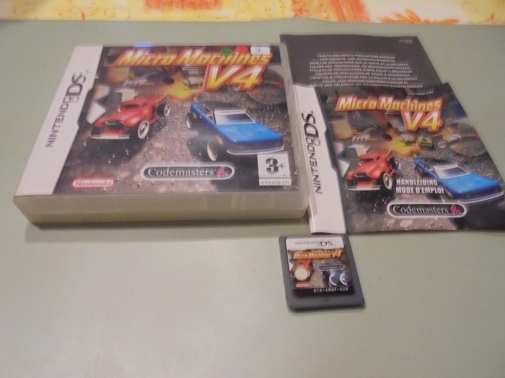 Nintendo DS Micro Machines V4 (CIB), Consoles de jeu & Jeux vidéo, Jeux | Nintendo NES, Enlèvement ou Envoi, 2 joueurs, Course et Pilotage
